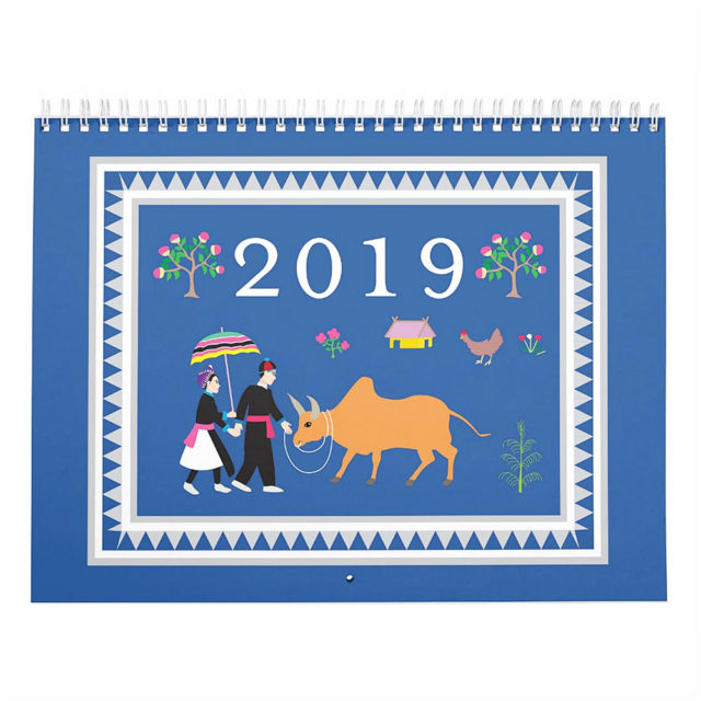 2019 Hmong Calendar Mrs Kue Shop